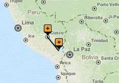 Cusco To Lake Titicaca Map Cusco To Lake Titicaca Map