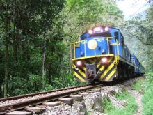 The train to Machu Picchu