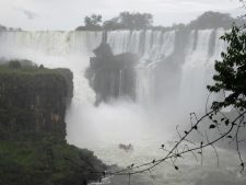 Boat ride at Iguazu Falls, Argentina