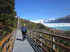 The walkways at Perito Moreno Glacier
