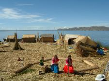 The Floating Uros Islands of Lake Titicaca, Peru