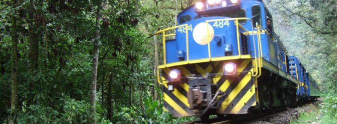The train to Machu Picchu